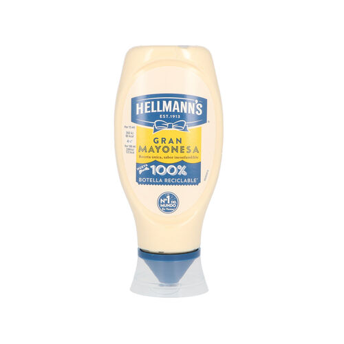 MAYONESA HELLMANS BOCABAJO 430ml image number