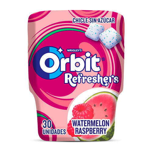 Chicle ORBIT refresh sandía 30uds image number