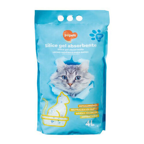 ARENA PARA GATOS SILICE GEL ABSORBENTE 4L image number