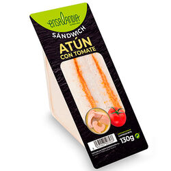 SANDWICH DE ATUN CON TOMATE ENSALANDIA 130g