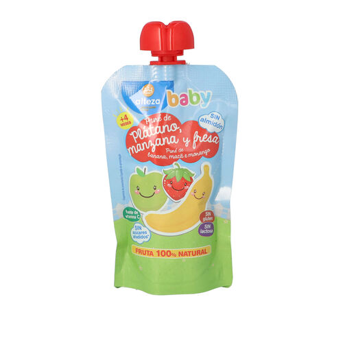 POUCH MANZANA FRESA PLATANO ALTEZA 120g image number
