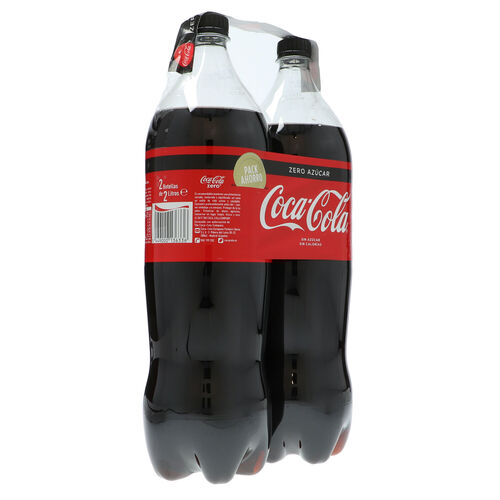REFRESCO COCA COLA ZERO 2L 2uds image number