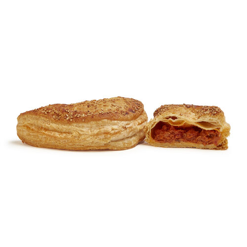 EMPANADA DE HOJALDRE CON ATUN Y TOMATE 120g image number