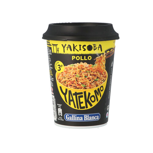 YAKISOBA POLLO GALLINA BLANCA VASO 93g image number