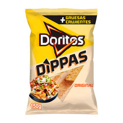 DORITOS dippas nachos snack de ma&iacute;z 150g