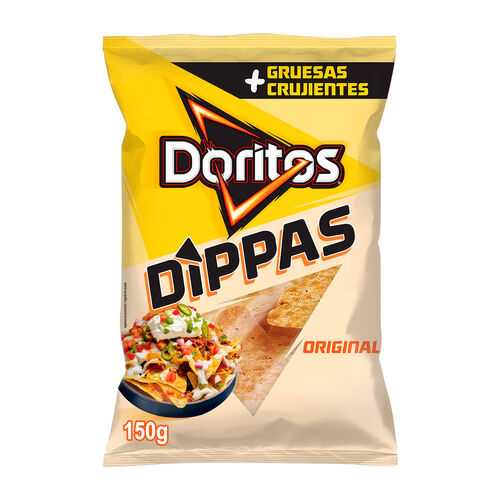 DORITOS dippas nachos snack de ma&iacute;z 150g image number