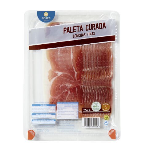 Paleta curada en lonchas finas ALTEZA 130g image number
