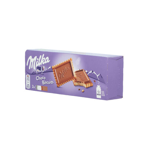 Galletas con chocolate choco biscuits MILKA 150g image number