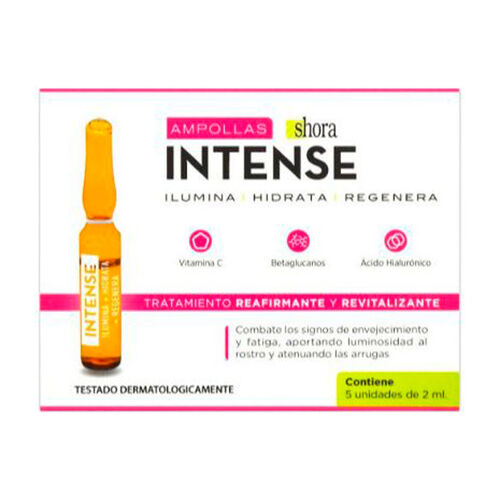 AMPOLLAS FACIALES INTENSE SHORA 5 UDS image number