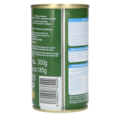 ACEITUNA RECETA CORTIJO ALTEZA 350g image number