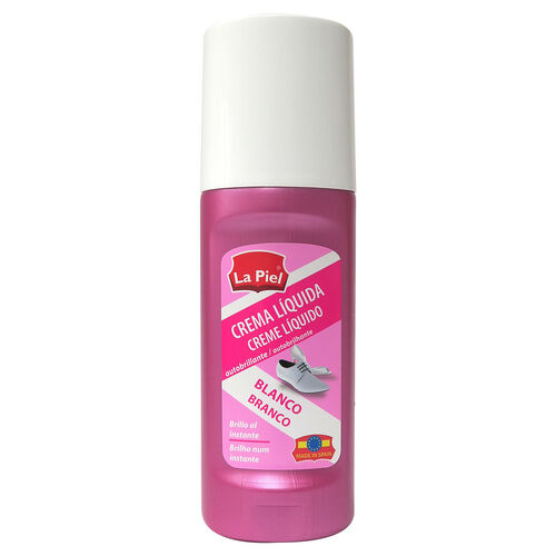 Crema l&iacute;quida para calzado Blanco LA PIEL 50ml image number