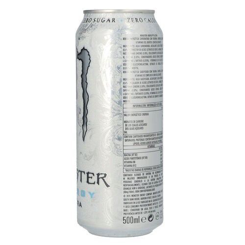Bebida energ&eacute;tica Ultra white MONSTER 50cl image number
