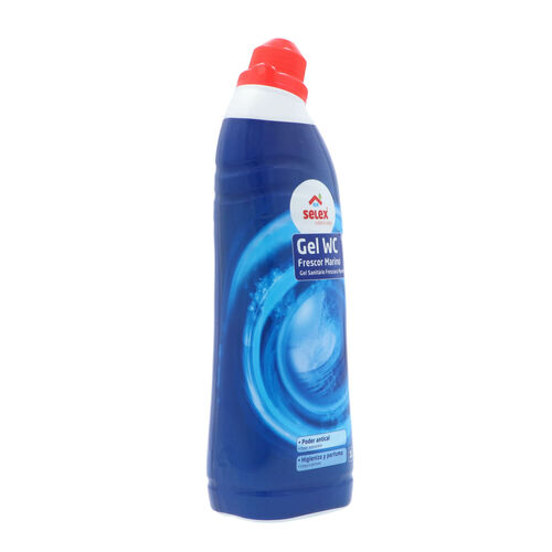 Limpiador ba&ntilde;o gel WC SELEX marino 1L image number