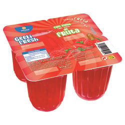 Gelatina de fresa con zumo ALTEZA 4x100g