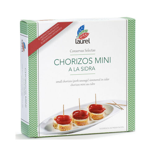 CHORIZO MINI SIDRA LAUREL 280g image number