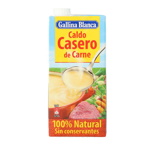 CALDO DE CARNE GALLINA BLANCA 1L image number