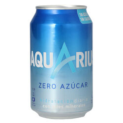 BEBIDA ISOTÓNICA AQUARIUS ZERO 33cl