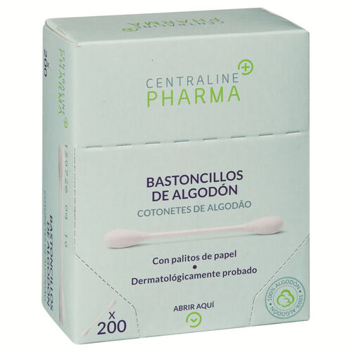 Bastoncillos de algond&oacute;n CENTRALINE PHARMA 200uds image number