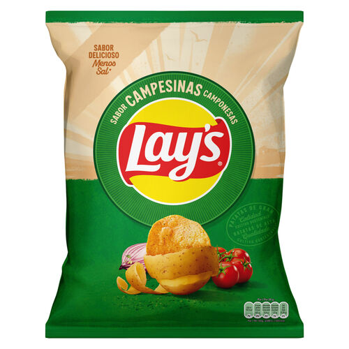 PATATAS FRITAS SABOR CAMPESINAS LAY'S 150g image number