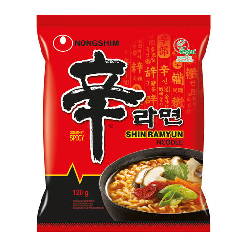 Noodles Instant Shin Ramyun NONGSHIM 120g image number