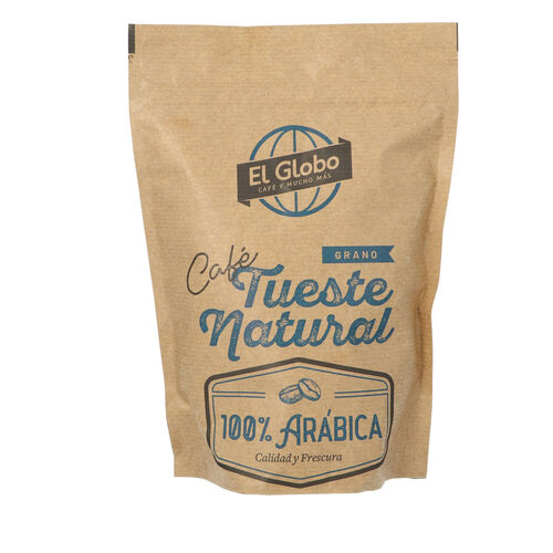 Caf&eacute; grano Natural Ar&aacute;bica GLOBO 250g image number
