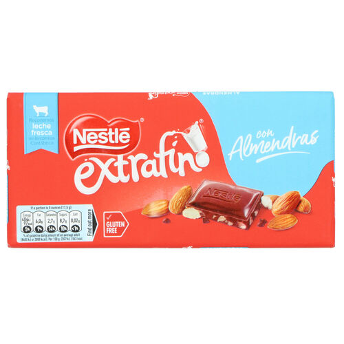 CHOCOLATE ALMENDRA NESTLE 123g image number