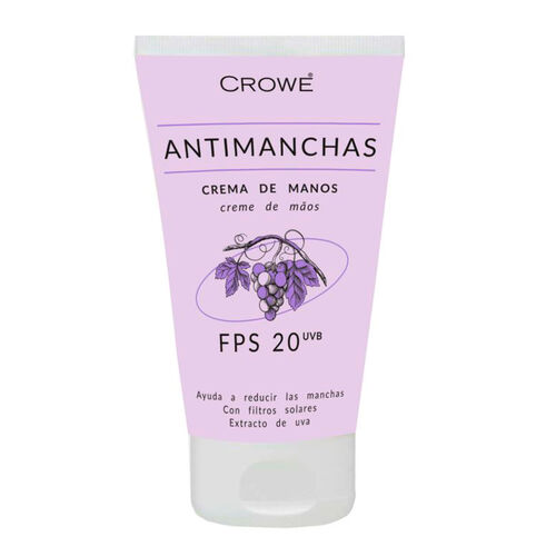 CREMA DE MANOS ANTIMANCHAS FPS20 CROWE 75ml image number