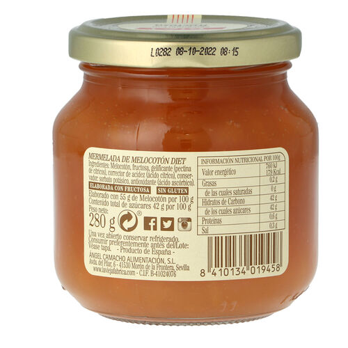 LA VIEJA F&Aacute;BRICA Diet melocot&oacute;n 280g image number
