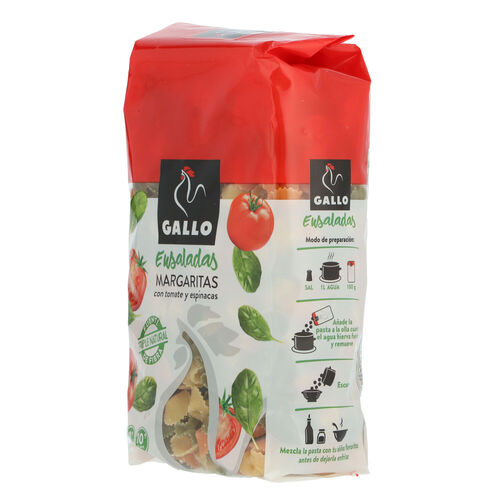 Pasta Margaritas vegetales GALLO 450g image number