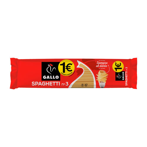 Spaguetti N&ordm;3 GALLO 400g image number