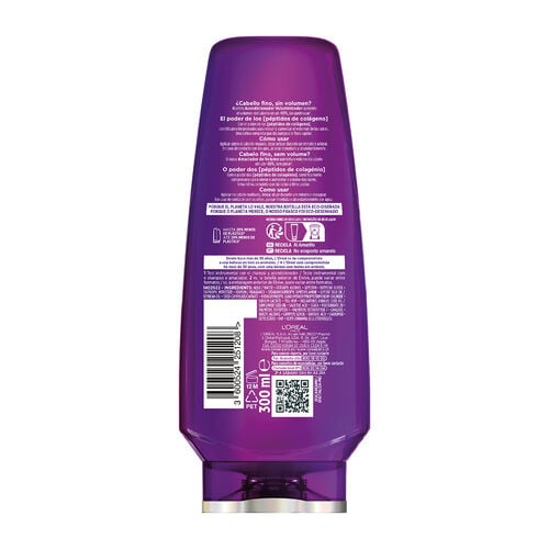 Acondicionador Collagen Lifter voluminizador ELVIVE 300ml image number