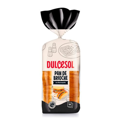 Pan de Brioche con mantequilla DULCESOL 450g image number