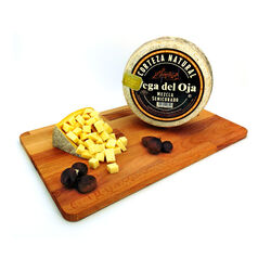 Queso semicurado con corteza natural VEGA DEL OJA kg