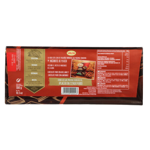 CHOCOLATE VALOR PURO 300g image number