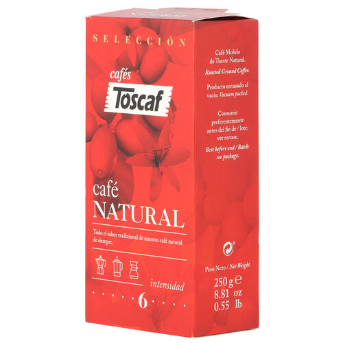 Caf&eacute; molido Natural TOSCAF 250g image number