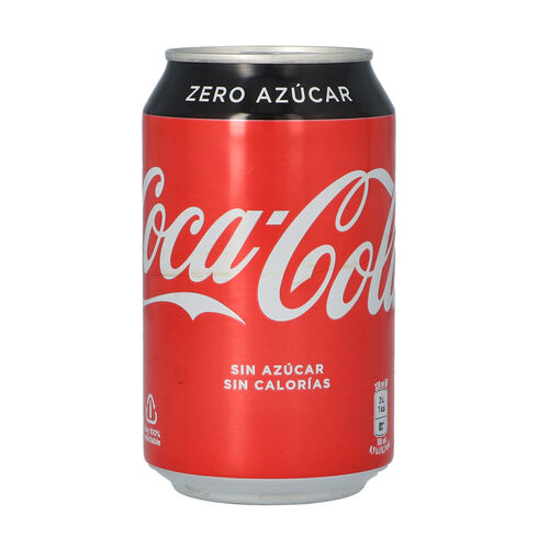 COCA COLA ZERO LATA 33cl image number