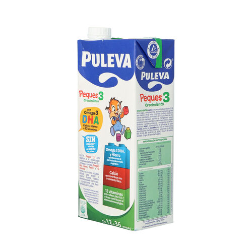 Preparado lacteo PULEVA PEQUES 3 1L image number