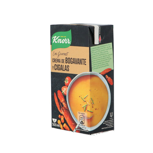 CREMA KNORR BOGAVANTE CIGALA 500ml image number