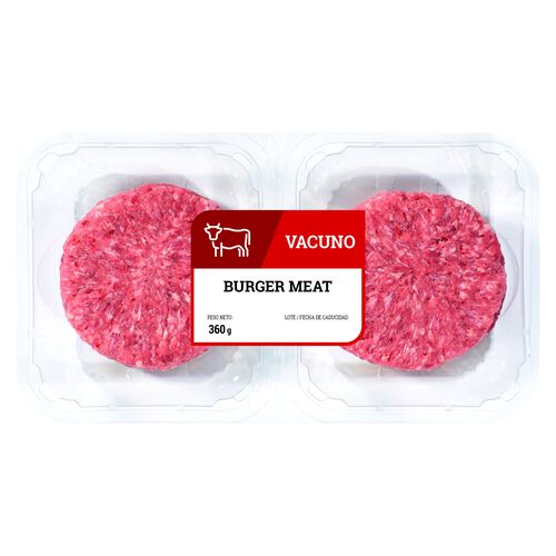Burger Meat de vacuno 4x90g image number