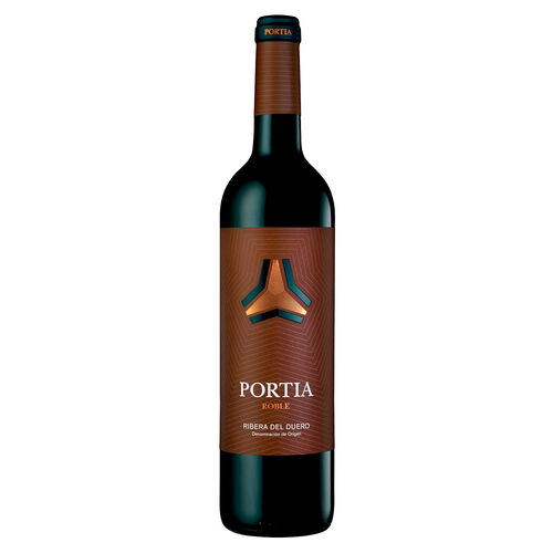 Vino tinto Roble DO Ribera del Duero PORTIA 750ml image number