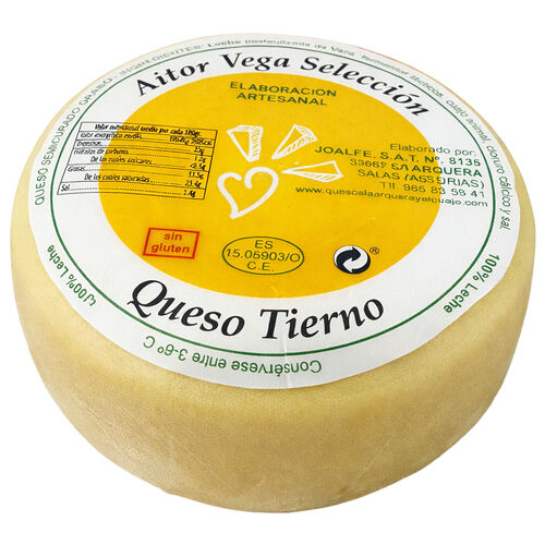 Queso Tierno AITOR VEGA SELECCI&Oacute;N 500g image number
