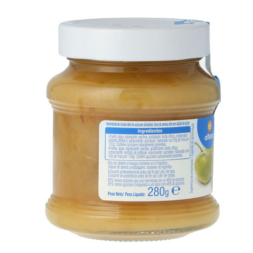 Mermelada 0% ciruela ALTEZA 280g image number