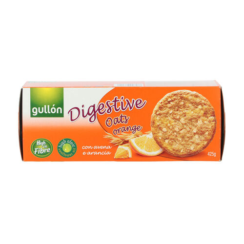 Digestive avena naranja GULL&Oacute;N 425g image number