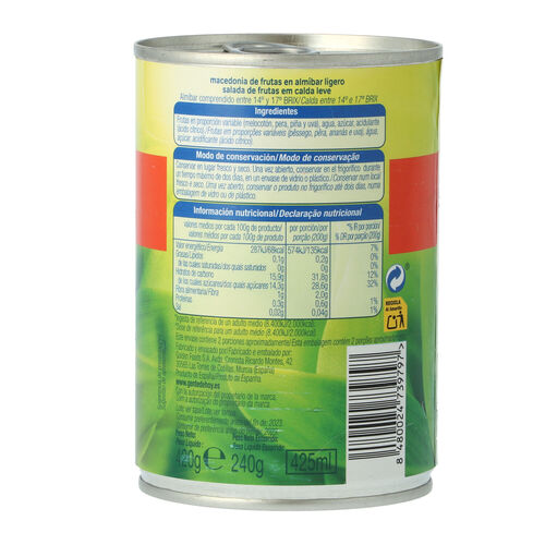 Cocktail frutas 420g image number