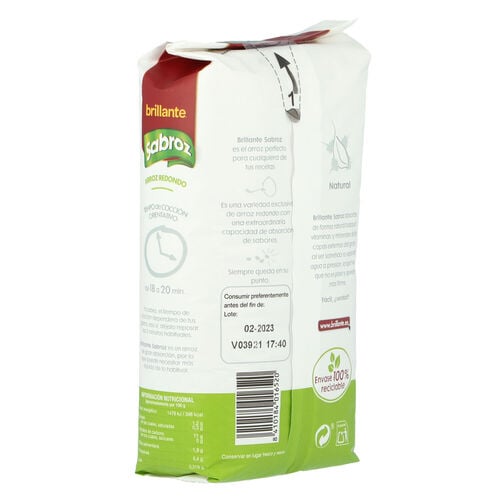 Arroz BRILLANTE Sabroz 1kg image number