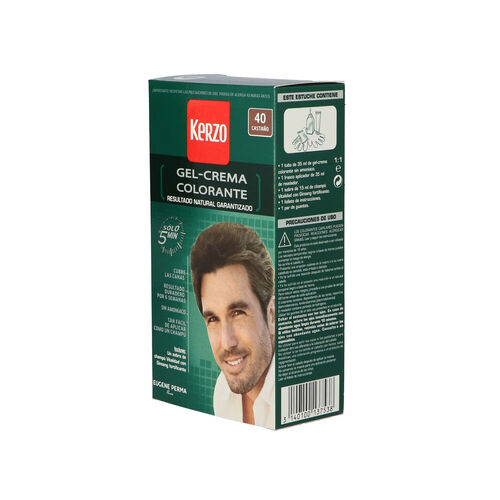 TINTE CABALLERO KERZO CASTAÑO 140ml image number