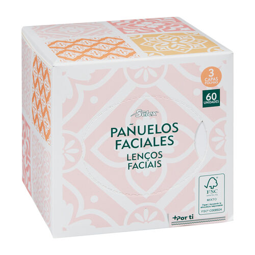 Pa&ntilde;uelos faciales SELEX 60uds image number