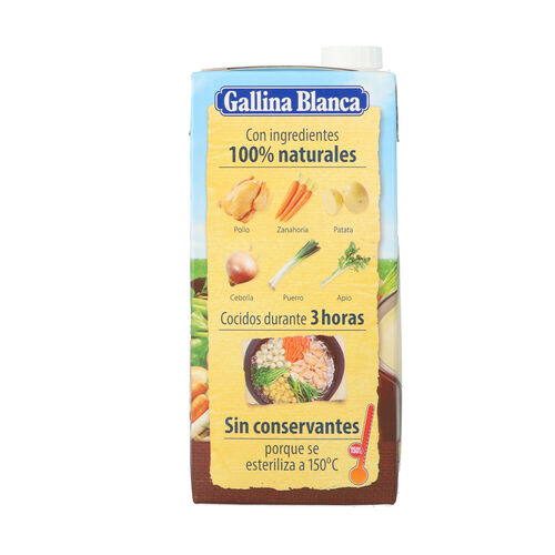 CALDO DE POLLO GALLINA BLANCA 1L image number
