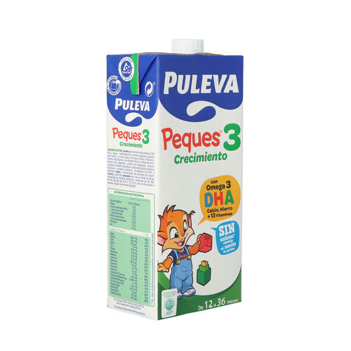 Preparado lacteo PULEVA PEQUES 3 1L image number