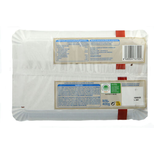 PASTAS TE GARCIANUEZ BANDEJA 350g image number